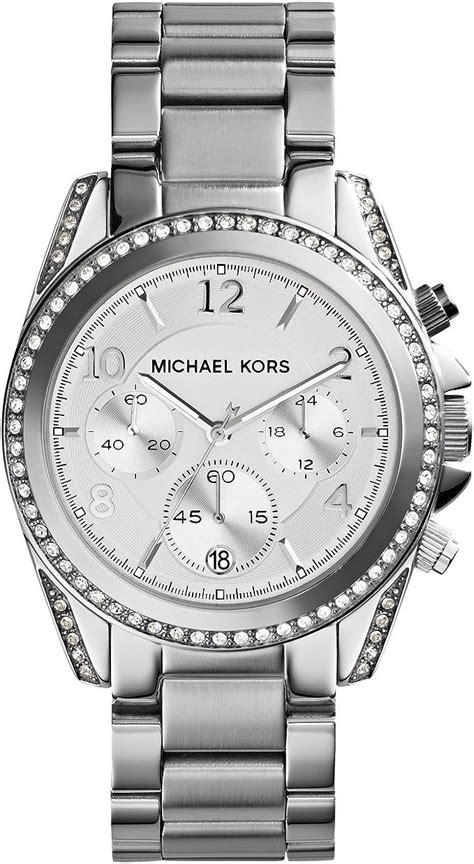 Michael Kors MK5165 Stainless Steel Blair Quartz Silver 